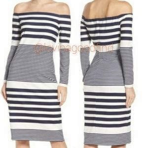 Eliza J Off the Shoulder Midi Dress NWT sz 18